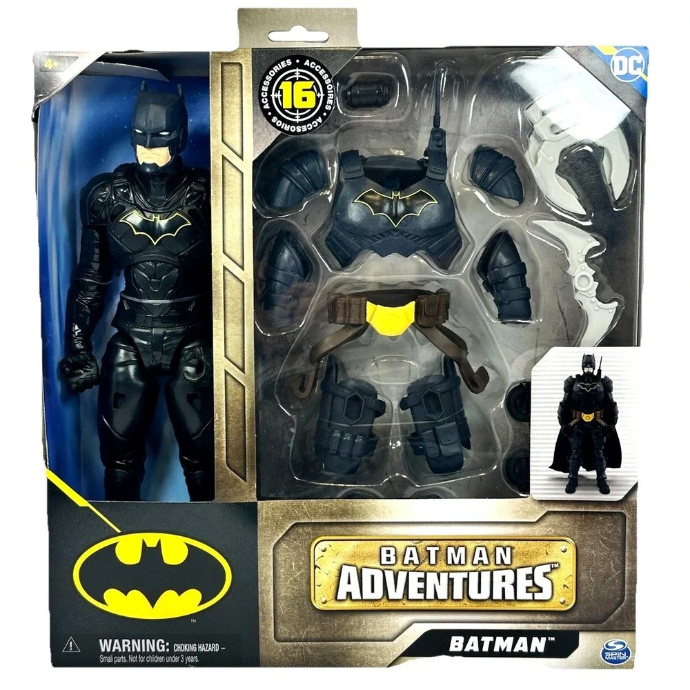 Batman Adventures 12in Action Figure 16 Accessories Spin Master DC Comics Toy